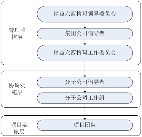 精益六西格瑪實施組織架構(gòu)和職能職責