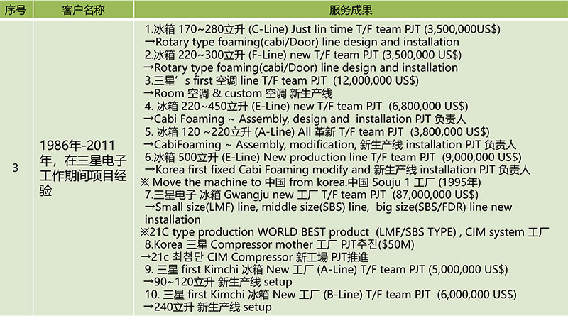 博革咨詢主要項目成就